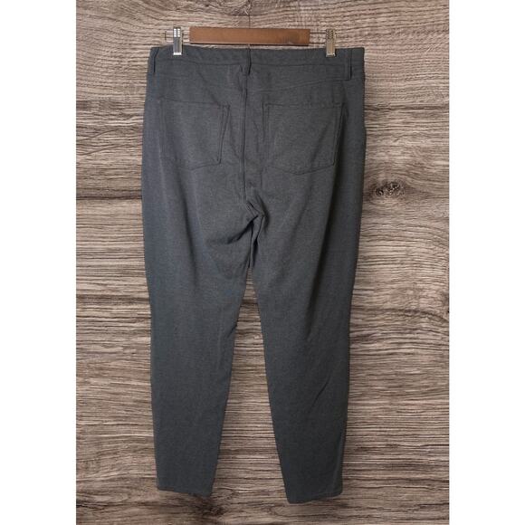 Talbots Women's Dark Gray High-Waist Jegging Ankle Pants Office Workwear Size 10 - Picture 3 of 9